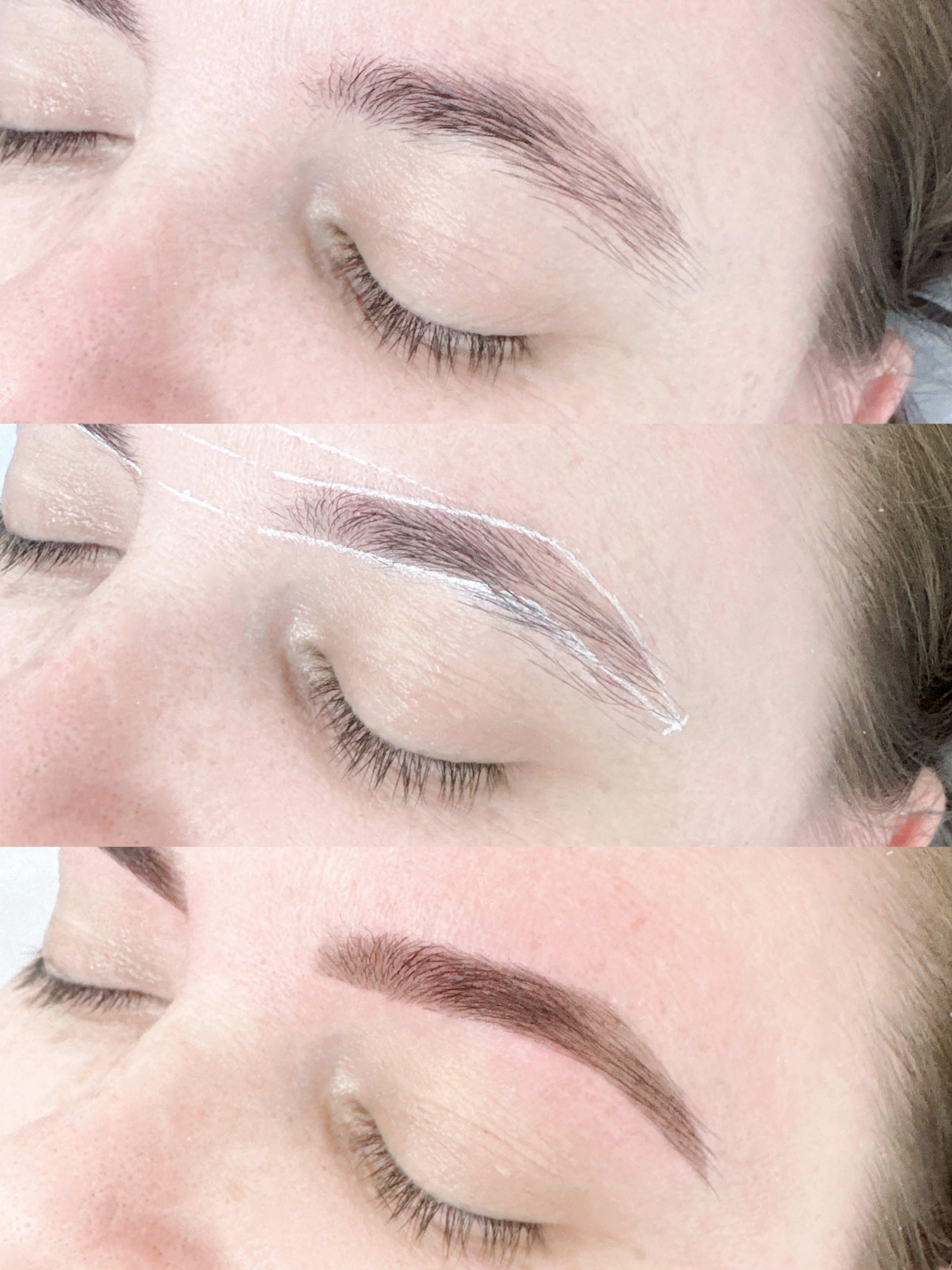 Brows — Sculpt, Dye & Lamination result at Evarin
