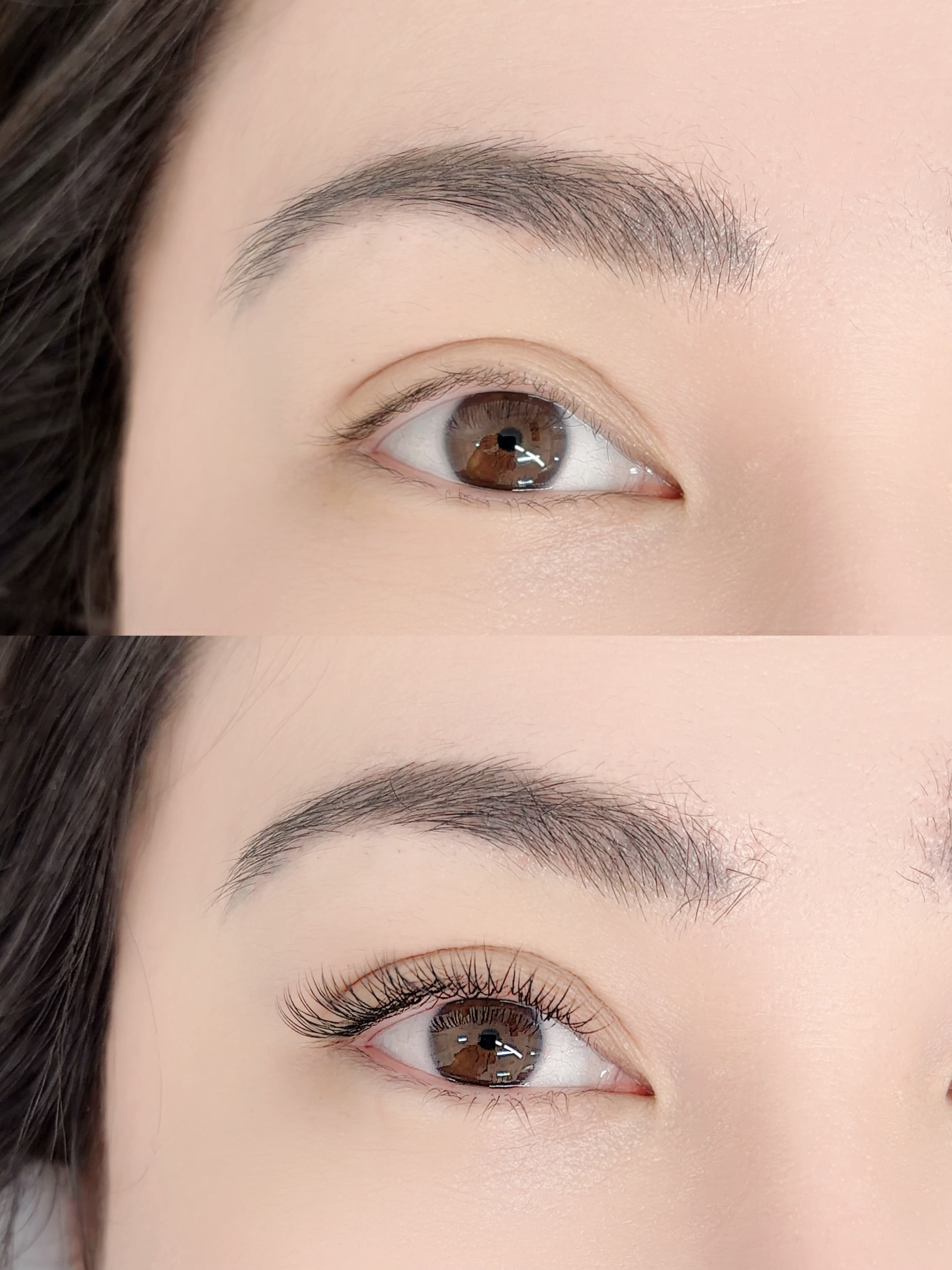 Lash Extensions result at Evarin